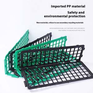 Separador de ABS de fácil instalación para supermercados, barandilla de grado alimenticio para frutas y verduras, basura y cemento - Product Image 3