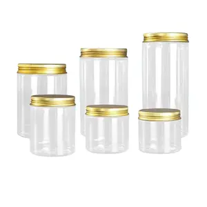 IBELONG Hot Sale Cheap Empty Transparent Clear Plastic Jar PET for Food and Cosmetic Use 50ml to 1000ml Supplier