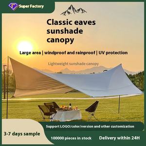 Carpa de Jardín Grande Oxford para las Cuatro Estaciones, con una Habitación, Tipo Pérgola, Portátil, Impermeable, con Protección Solar, Juego Completo de 300x300cm para Playa - Product Image 5