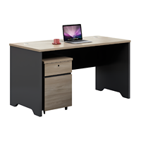 Bureau poste de travail poste de travail moderne PDG meubles de direction luxe bureaux en forme de L pour la conception de table de chambre