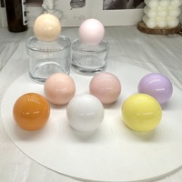 High-End baru untuk bola tutup botol parfum multi-spesifikasi tutup botol kaca bulat plastik ABS logam grosir produsen