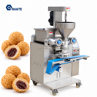 Équipement entièrement automatique pour la fabrication de mochi, maamoul et gâteaux de lune fourrés, machine automatique d'enrobage et de formage pour boulangerie