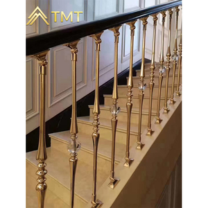Rampe d'escalier moderne montée au sol - Product Image 6