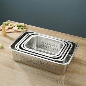 Plateau <span class=keywords><strong>de</strong></span> <span class=keywords><strong>service</strong></span> rectangulaire Xinyuan en acier inoxydable poli, design moderne, écologique, pour hôtels, avec <span class=keywords><strong>service</strong></span> <span class=keywords><strong>de</strong></span> personnalisation du logo - Product Image 4