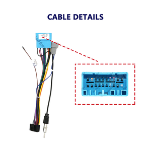 Meihua cruscotto per DVD kit telaio per <span class=keywords><strong>Suzuki</strong></span> <span class=keywords><strong>SX4</strong></span>/Fiat 2005-2014 cablaggio cablaggio altri ricambi Auto Mazo De cavi - Product Image 6