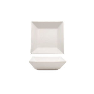 ถาดเสิร์ฟสีขาวบอสตัน/โตเกียว 13 × 13 ซม. สโตนแวร์ทรงสี่เหลี่ยม M1934 - Product Image 1