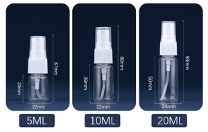 Groothandel 10Ml 20Ml 30Ml 50Ml 100Ml Pet <span class=keywords><strong>Plastic</strong></span> Spray Fles Met Spray Pomp - Product Image 5