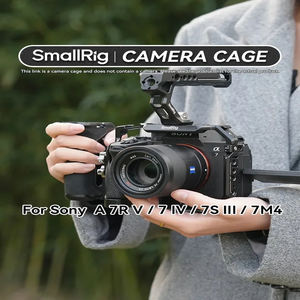 Pour 3667B 3668B 3669 poignée de Cage de caméra en alliage d'aluminium 1/4 "trous d'expansion chaussure froide pour <span class=keywords><strong>Sony</strong></span> A7RV A7RIV <span class=keywords><strong>A7IV</strong></span> A7SIII A1 - Product Image 2