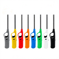 Torche électrique BBQ personnalisée à succès, briquet avec logo, boîte cadeau en plastique pour une utilisation en cuisine et des cadeaux