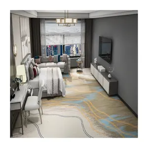 Commercial Hotel Wholesale Custom Machine Jacquard Axminster Carpet Rolls Wall To Wall Floor Carpet and Rugs Living Room
