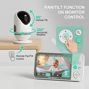 Monitor para Bebés KT567T con Pantalla IPS de 5 Pulgadas, WiFi, Cámara de Video Inalámbrica HD 720P, Batería de 5000 mAh, Largo Alcance, PTZ, Aplicación Inteligente - Product Image 2