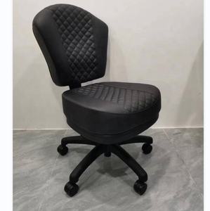 अमेरिका काले कैसीनो कुर्सी पोकर क्लब चमड़े की कुर्सी - Product Image 1