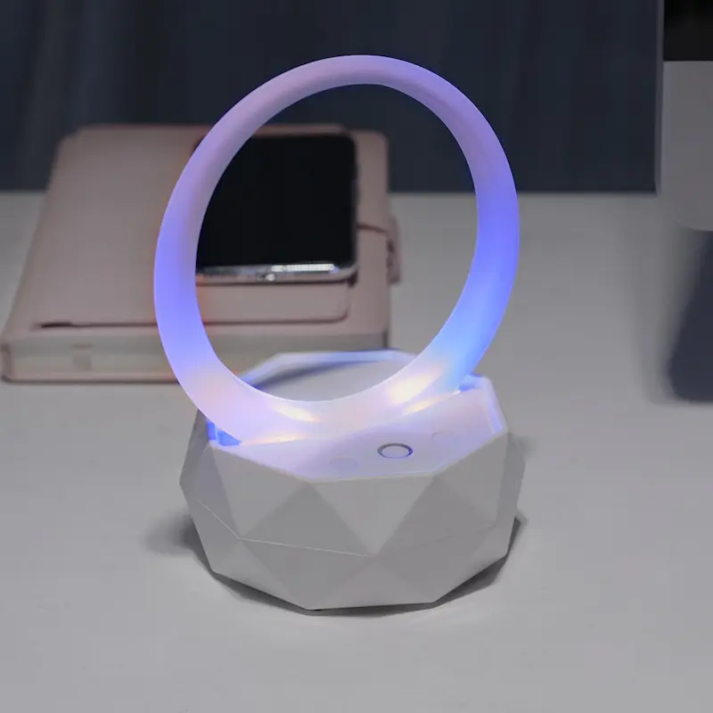 Creative Colorful Night Light Bluetooth Speaker Home Smart Wireless Desk Lamp Gift Mini Subwoofer Bluetooth Speaker