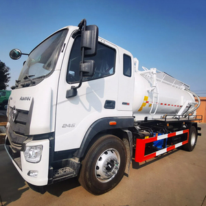 รถบรรทุกดูดสิ่งปฏิกูล FOTON AUMAN 4x2 ขนาด 10000 ลิตร พร้อมปั๊มสุญญากาศ ดีเซล ยูโร 5 เกียร์ธรรมดา - Product Image 2