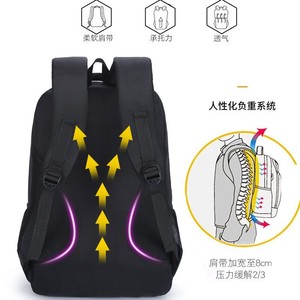 กระเป๋าเป้สะพายหลังผู้ชายไบซันเดนิม 20-35L กันน้ำ กระเป๋าเดินทางธุรกิจ กระเป๋านักเรียน สีพื้น สายสะพายถอดได้ - Product Image 2