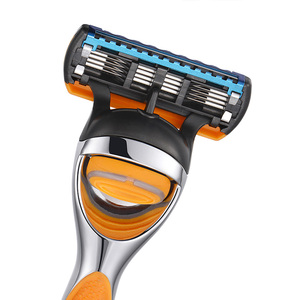 Người Đàn Ông Không Gỉ Của Râu Thay Đổi 5 + 1 Chúng Tôi Nhập Khẩu Lưỡi Hộp Mực Thay Thế Cao Cổ Điển Hệ Thống Lưỡi Dao Cạo - Product Image 2