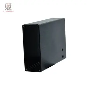 Custom Extruded Electronic Aluminum Profile Enclosure Distribution Device Housing Box