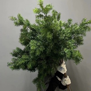 Rama <span class=keywords><strong>de</strong></span> Pino Artificial <span class=keywords><strong>de</strong></span> Alta Calidad, Simulación <span class=keywords><strong>de</strong></span> Plástico, con Helecho y Espárragos Decorativos, para Navidad, Año Nuevo, Acción <span class=keywords><strong>de</strong></span> Gracias y Pascua - Product Image 3