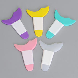 คู่มือการใช้อายไลเนอร์สำหรับมือใหม่ รูปทรงพระจันทร์เสี้ยว ซิลิโคนสำหรับแต่งตา อุปกรณ์ช่วยวางตำแหน่งมาสคาร่า อุปกรณ์เสริมความงาม - Product Image 3