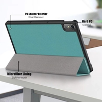 Lenovo Tab P11 2nd 11.5 TB-350 Gen 2 11.5 Tablet lüks İnce PU deri kılıf koruyucu kapak kapak TB350FU TB350XU TB350