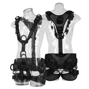 新しいスタイルの全身安全ハーネス胸アセンダー付き登山救助 - Product Image 5