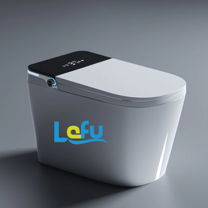 Salle de bain <span class=keywords><strong>Wc</strong></span> intelligent au sol <span class=keywords><strong>Wc</strong></span> Sanitaire Water Closet Auto Open Flush Siphonic Automatic Toilet Bowl - Product Image 6