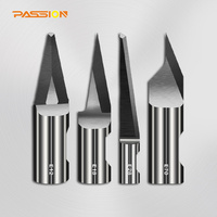 Lames Ecocam E12 E18 W30 W60 Couteau oscillant industriel en carbure de tungstène Tangential Cnc Machine Drag Blades Fabricants