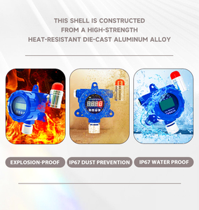 Détecteur fixe anti-explosion de NH3 DUOTESI, haute précision, 4-20mA/RS485, pour raffinerie/industrie chimique/GPL/chaudière/station-service/atelier de peinture - Product Image 2
