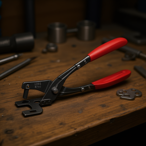 Alicates 876 B, Modelo 876 B para Trabajos de Precisión con Mangos Rojos - Product Image 3