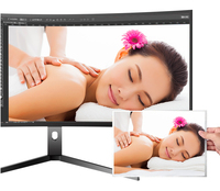 Écran Gaming Incurvé Super Large 49 Pouces 34 Pouces OLED Haute Définition avec Support Réglable 5K 75Hz