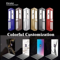 1-3 People Home Elevator 10M 400KG Small House Elevator 3-Story Residential Lift Handicapped Outdoor Elevator