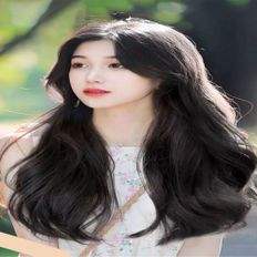 Onda lunga 45cm 60cm capelli vergini umani parrucca con frangia 100% capelli vergini nodi lunghezza allungata 34-38 pollici - Product Image 1