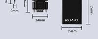 Adaptador VGA a HDMI con Audio para Conectar Computadora de Escritorio/Portátil a Monitor; Cable Convertidor de Alta Definición
