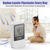 Détecteur de radon portable professionnel de haute précision pour usage domestique et industriel 2026 – Instrument de mesure du radon