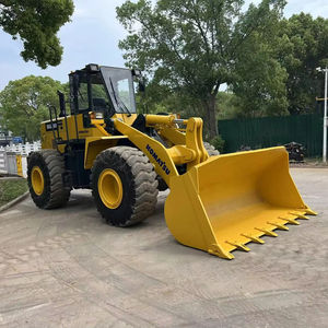 Chargeuse sur pneus Komatsu d'occasion du Japon, modèles WA180/300-1/320-3/360-3/380/420-3/470-3/350/600, avec pompe/moteur MOOG, charge nominale de 5 tonnes, modèle 2018, 55 unités. - Product Image 1