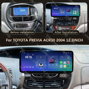 MAISIMEI Autoradio <span class=keywords><strong>Android</strong></span> 14 12,3 pouces avec Carplay sans fil, navigation 4G WIFI pour <span class=keywords><strong>TOYOTA</strong></span> 2004 PREVIA ACR30 - Product Image 3