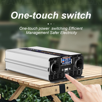 HOULI-Onduleur solaire à onde sinusoïdale 4kw, 12v 220v 110v 4000w Onda Sinusoidale Pura EU un Plug, 24v