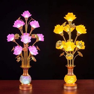 <span class=keywords><strong>Lampe</strong></span> d'offrande Bouddha à brancher à domicile, <span class=keywords><strong>lampe</strong></span> LED longue et lumineuse pour le devant du Bouddha et les Bodhisattvas - Product Image 3