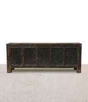 Meuble buffet en bois rustique noir antique chinois d'usine de Pékin