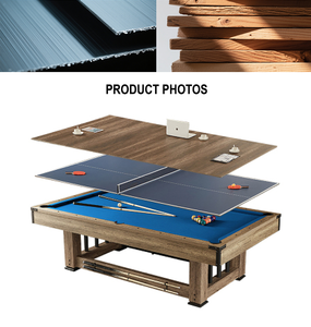 <span class=keywords><strong>Table</strong></span> <span class=keywords><strong>de</strong></span> <span class=keywords><strong>billard</strong></span> 3-en-1 SQF Roma Series 8FT avec finition marbre, taille personnalisée, en MDF, <span class=keywords><strong>multi</strong></span>-<span class=keywords><strong>jeux</strong></span> pour la maison et le club - Product Image 6