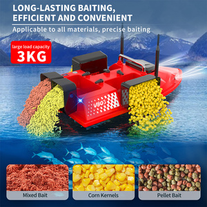 <span class=keywords><strong>Barco</strong></span> Cebador para Pesca de Carpas Flytec V803 Rojo con 4 Compartimentos y 2 Velocidades - Product Image 4