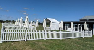 Valla Temporal para <span class=keywords><strong>Alquiler</strong></span>, Control de Multitudes, Valla de Postes Blancos para Eventos - Product Image 3