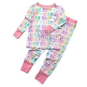 Venta directa de fábrica personalizado Unisex personalizado impreso 2 piezas padre-hijo familia juego de pijamas para niños y adultos - Product Image 2