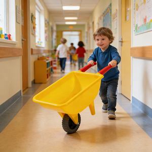 <span class=keywords><strong>Brouette</strong></span> <span class=keywords><strong>Premium</strong></span> Sûre pour Enfants, Idéale pour la Thérapie Sensorielle et les Activités Récréatives sur les Aires de Jeux Scolaires - Product Image 2