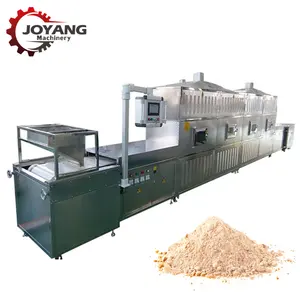 Microwave Drying And Sterilizing Equipment Wheat Germ Microwave Dryer Sterilizer Equipment Protein Powder Bread Crumbs Drying Sterilization Machine
