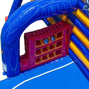 Jeu de basket-ball gonflable commercial <span class=keywords><strong>NBA</strong></span> <span class=keywords><strong>All</strong></span> <span class=keywords><strong>Star</strong></span> Challenge, terrain de jeu multifonctionnel pour le tir et les dunk, pour les événements et les locations de fêtes - Product Image 6