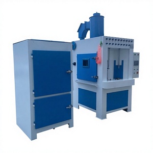 Machine de <span class=keywords><strong>sablage</strong></span> rotative automatique Bonr Machinery avec moteur PLC, pompe silencieuse, moteur de polissage, personnalisable, 8 pistolets de pulvérisation - Product Image 1