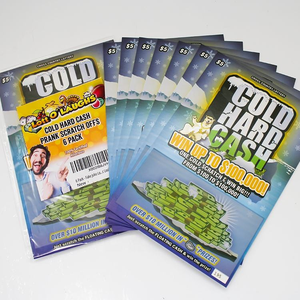 Tarjeta de rascar personalizada, vale de papel, tarjeta de rascar, tarjeta ganadora de lotería, billete de lotería de rascar personalizado - Product Image 3