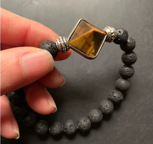 <span class=keywords><strong>Bracelet</strong></span> tendance à la vente chaude, énergie yoga, <span class=keywords><strong>7</strong></span> <span class=keywords><strong>chakras</strong></span>, pyramide, obsidienne naturelle, améthyste, quartz rose, œil de <span class=keywords><strong>tigre</strong></span>, perles, <span class=keywords><strong>bracelet</strong></span> unisexe - Product Image 4
