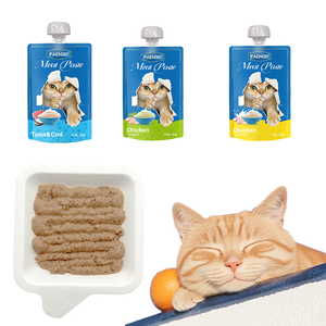 90g/袋宠物猫食品，带湿食品袋，优质猫湿食品袋，不含谷物，添加剂或引诱剂 - Product Image 1